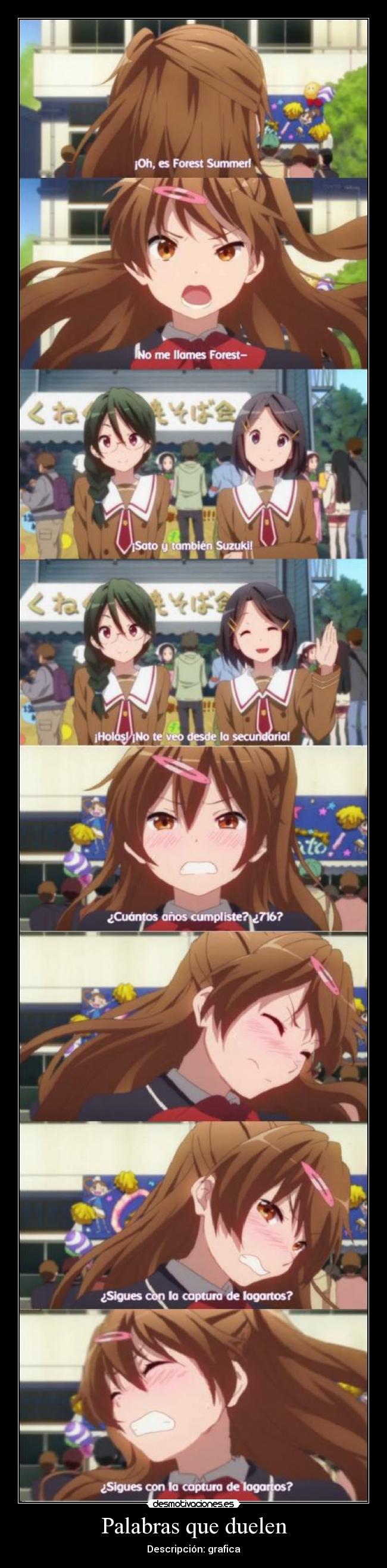 Palabras que duelen - 