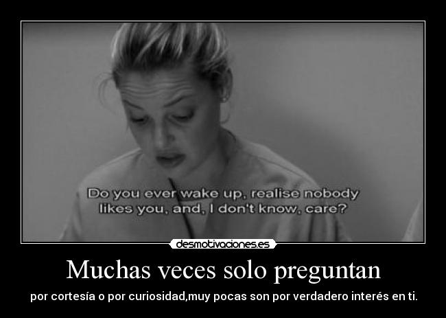 Muchas veces solo preguntan - 