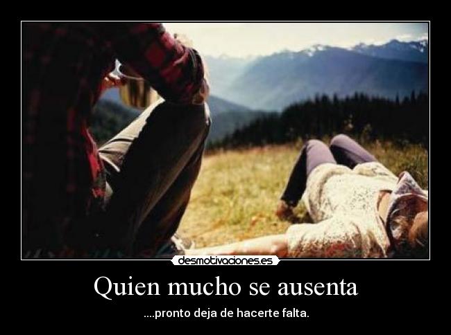 carteles ausencia desmotivaciones