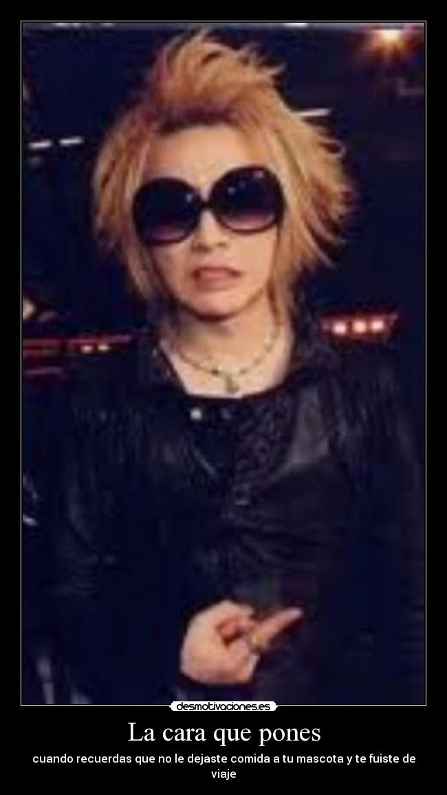 La cara que pones -