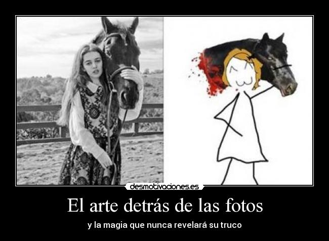 El arte detrás de las fotos - 