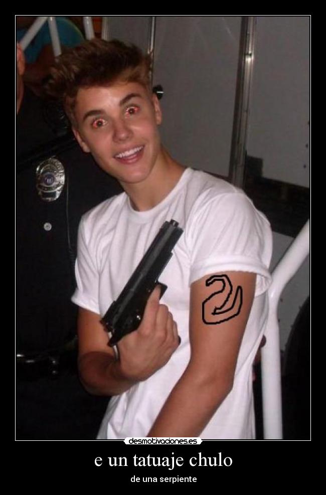 e un tatuaje chulo -