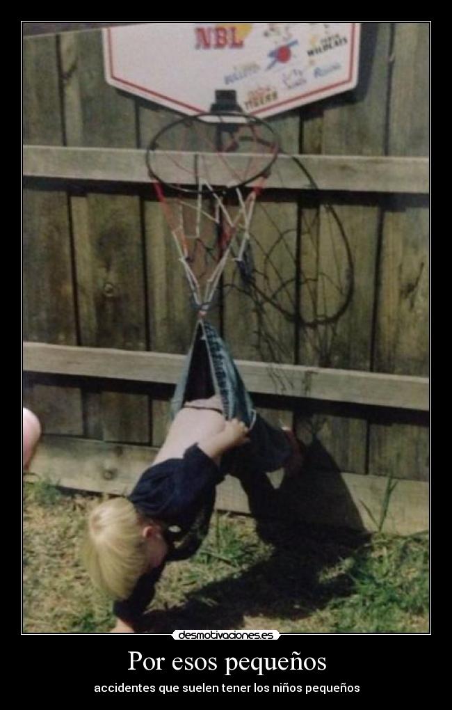 Por esos pequeños -