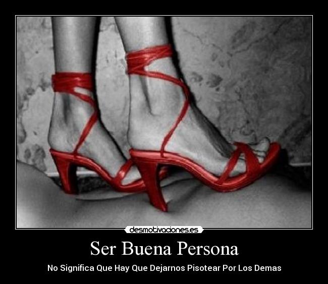 Ser Buena Persona -