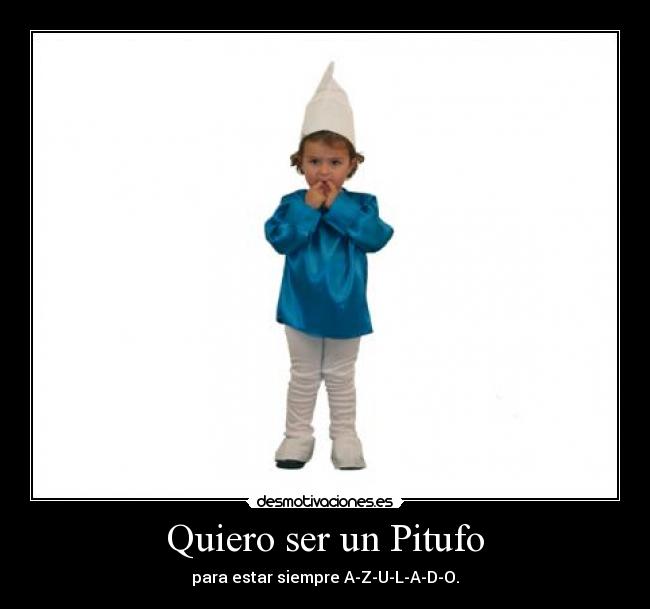 carteles pitufo desmotivaciones