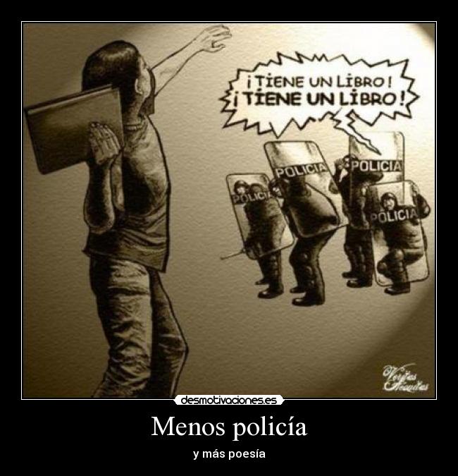 Menos policía - 