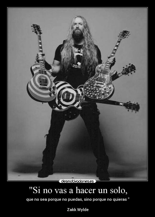 Si no vas a hacer un solo, -