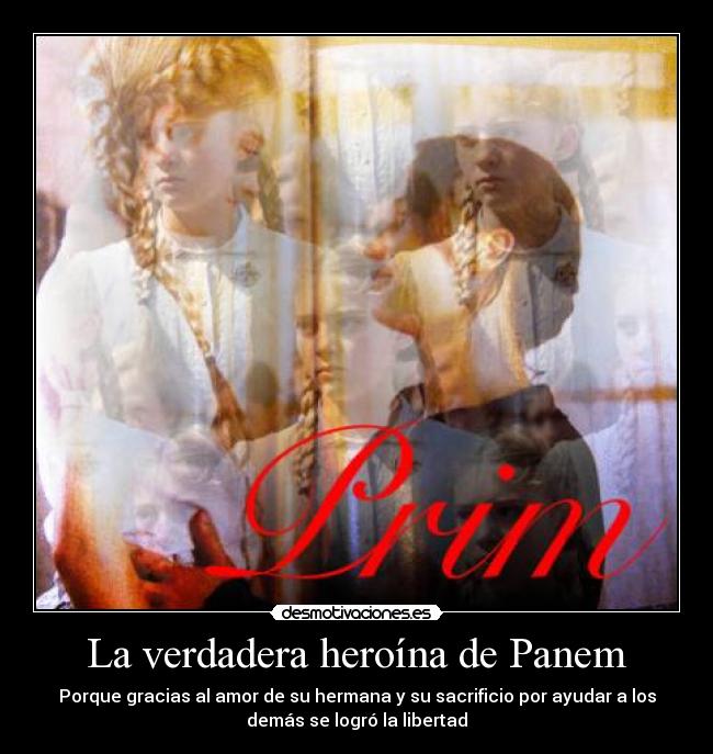 La verdadera heroína de Panem - 