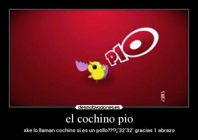 el cochino pio -