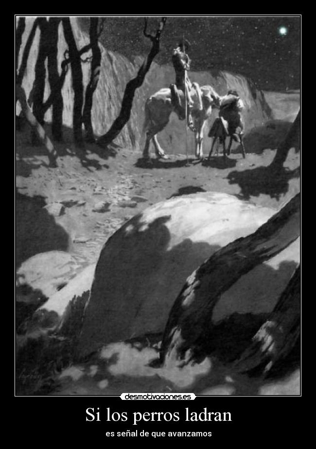 Si los perros ladran -