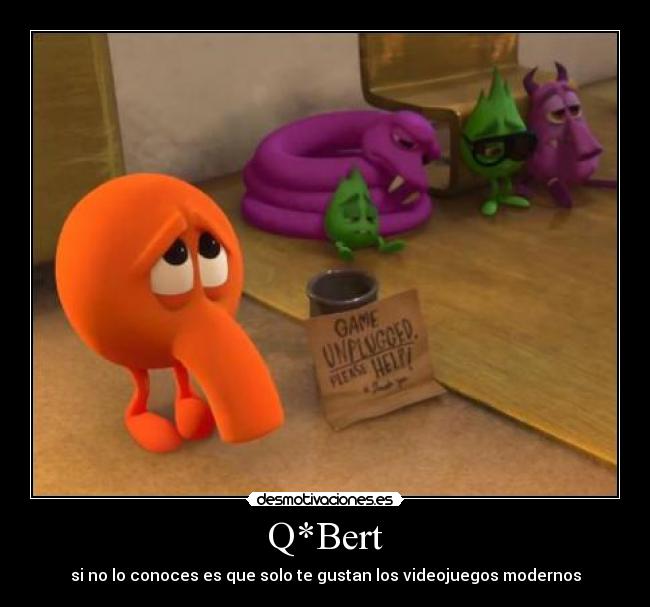 Q*Bert - si no lo conoces es que solo te gustan los videojuegos modernos