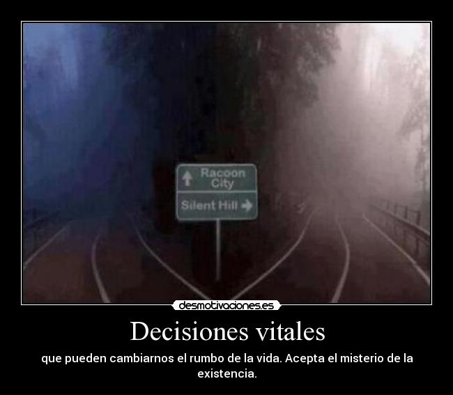 Decisiones vitales -