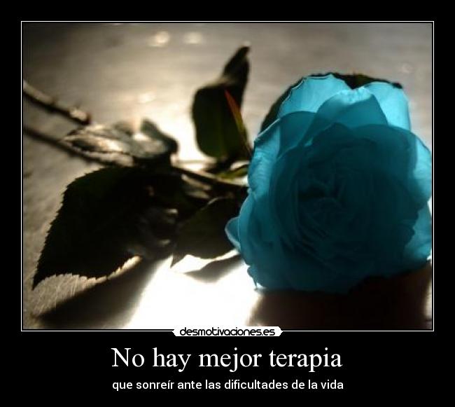 No hay mejor terapia - 