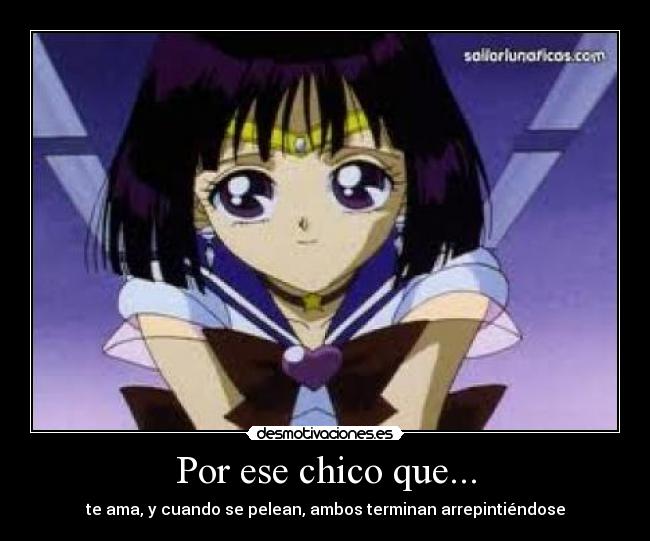 Por ese chico que... -