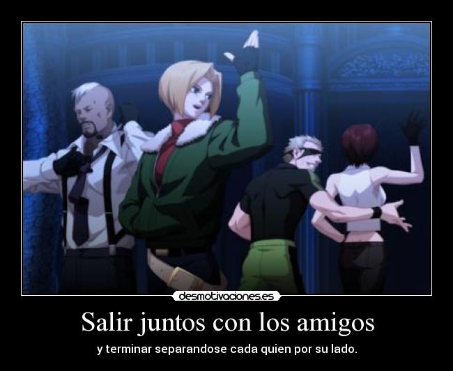 carteles amigos king fighter desmotivaciones