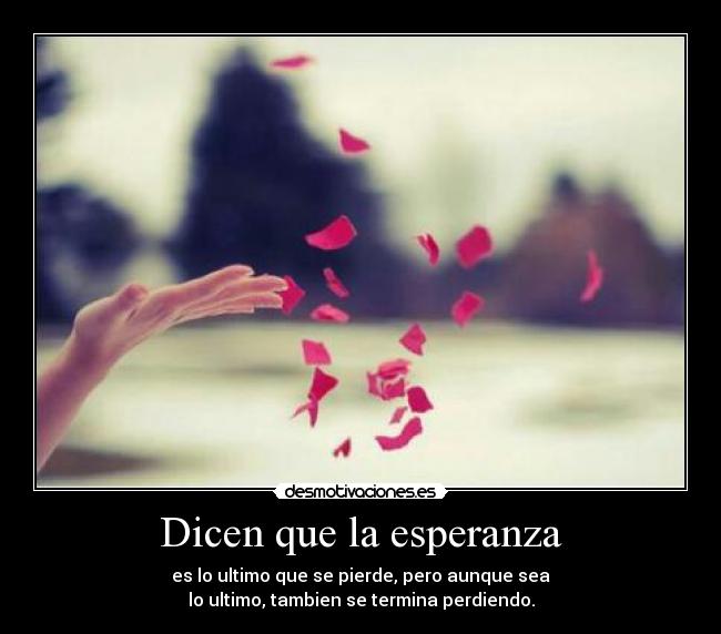 carteles esperanza desmopornositas aun pregunto que prte destino quedo por caminoll adios esperanza desmotivaciones