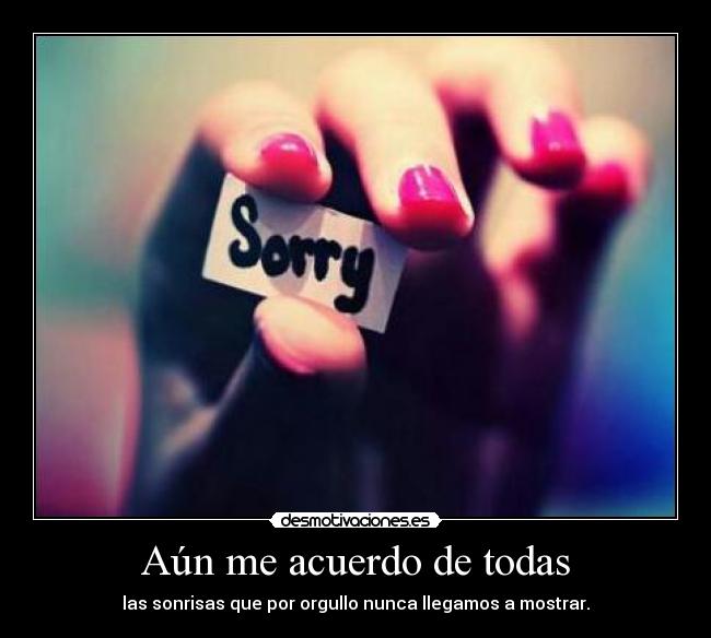 Aún me acuerdo de todas -