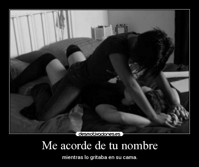 Me acorde de tu nombre - 