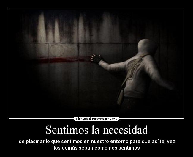 carteles cortarse las venas hacer graffitis con sangre wii finowa approves desmotivaciones