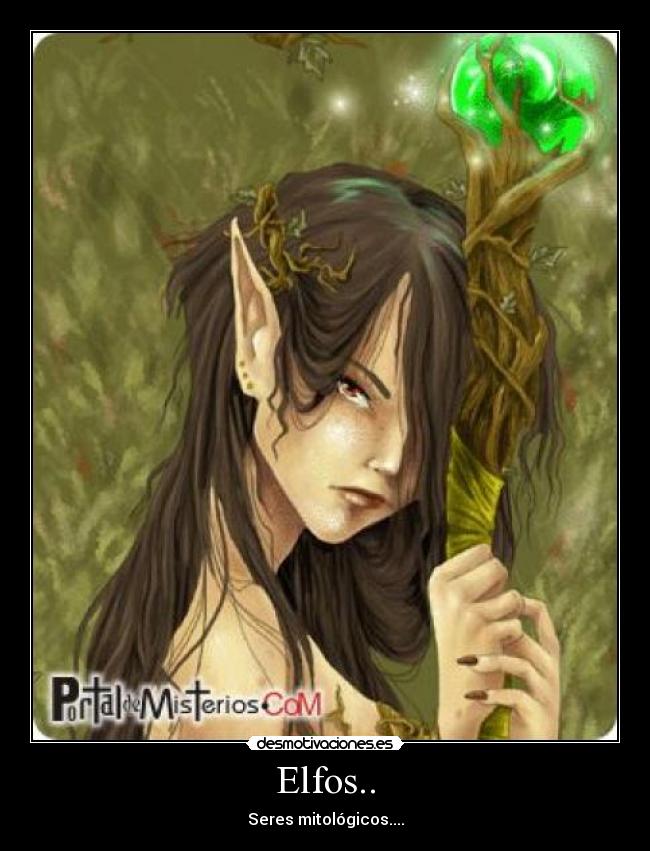 Elfos.. - Seres mitológicos....