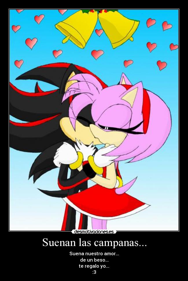 Suenan las campanas... - Suena nuestro amor...
de un beso...
te regalo yo...
:3