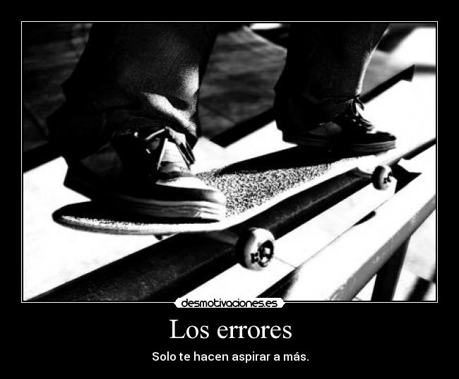 Los errores -