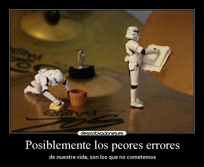 Posiblemente los peores errores - 