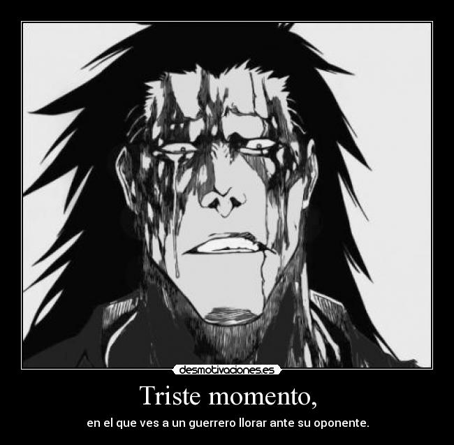 Triste momento, - 