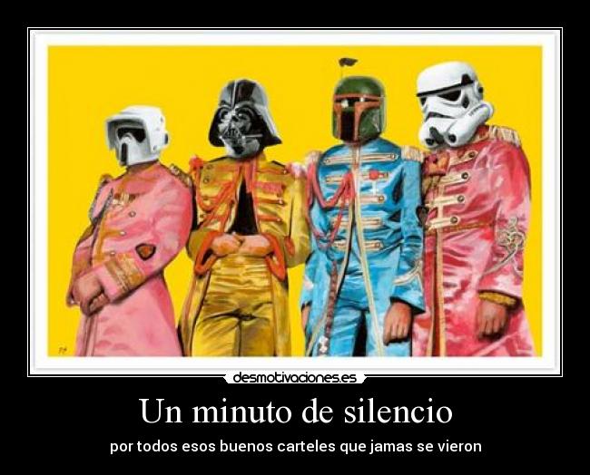 Un minuto de silencio -