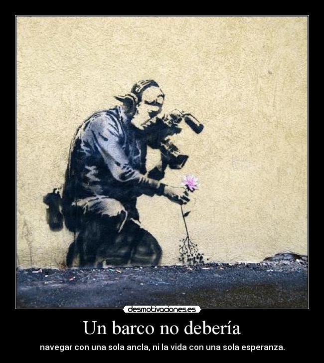 Un barco no debería -