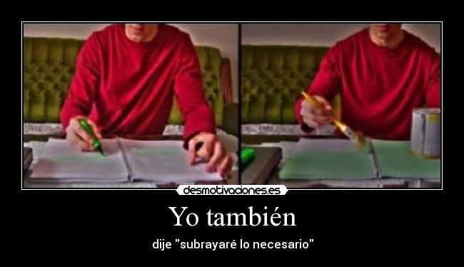 Yo también - 