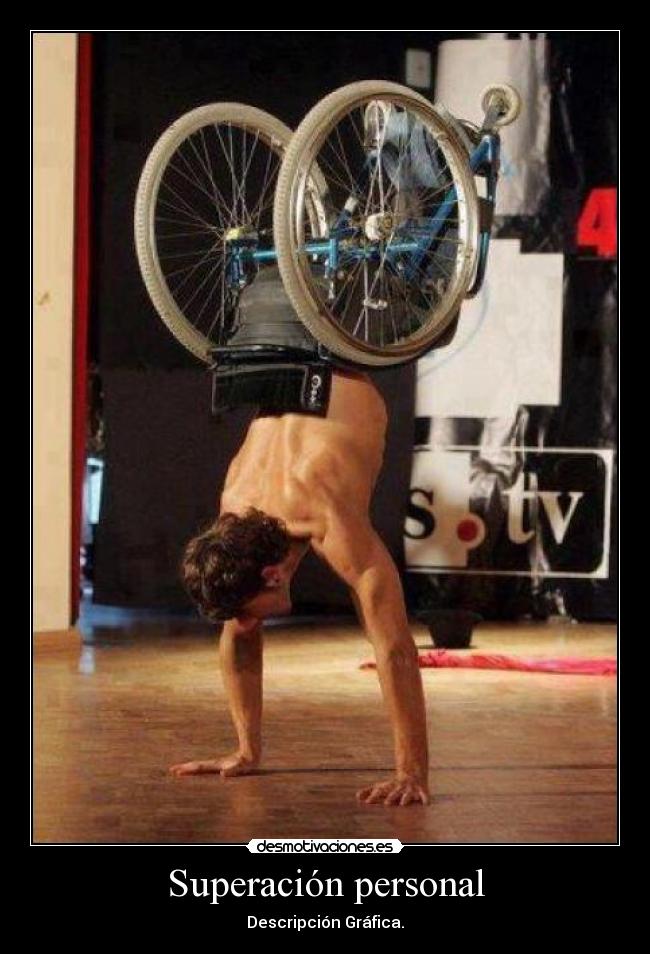 Superación personal - Descripción Gráfica.