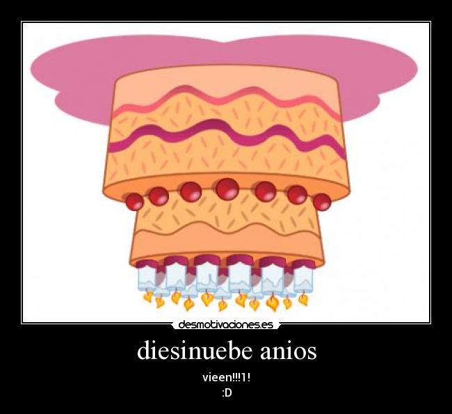 diesinuebe anios -