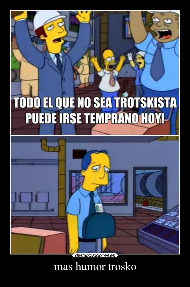 mas humor trosko -