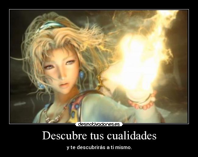 Descubre tus cualidades -
