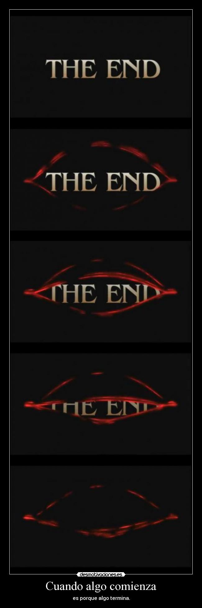 Cuando algo comienza -