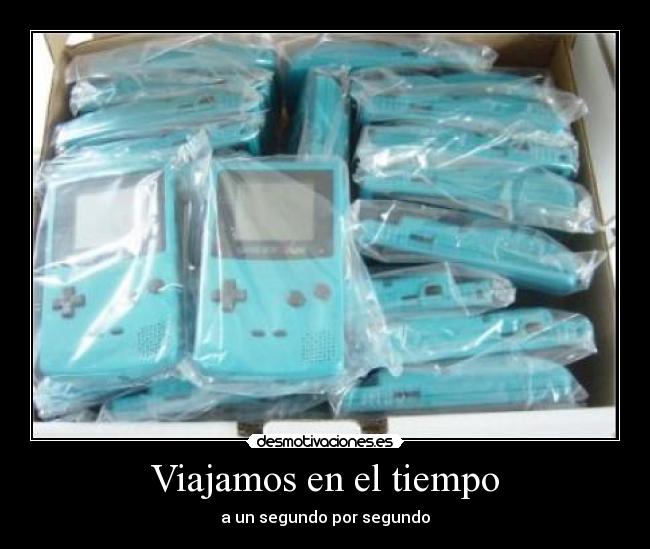 Viajamos en el tiempo - a un segundo por segundo