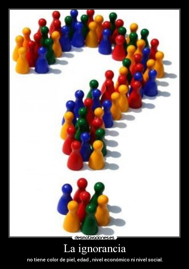 La ignorancia - 