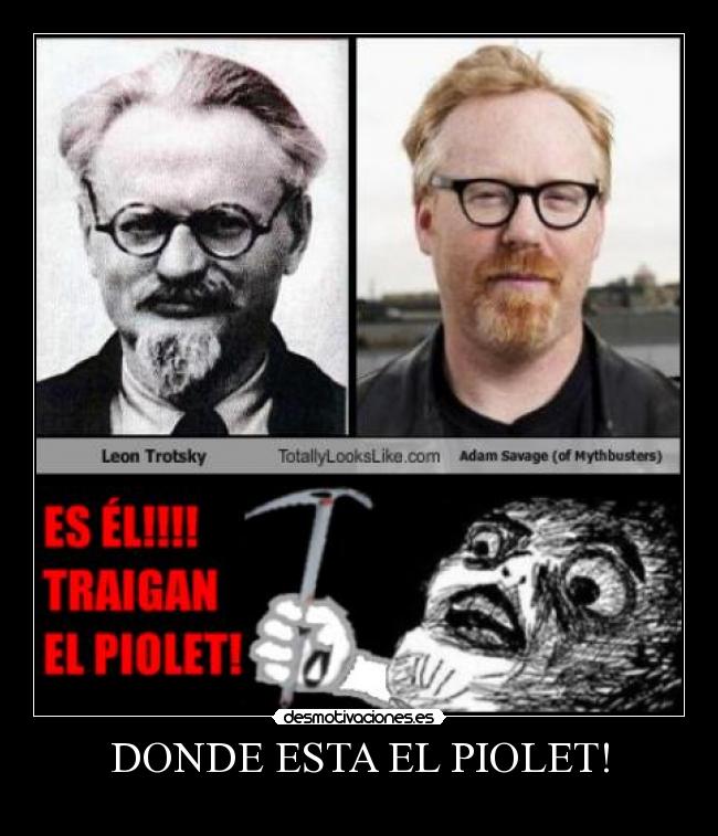 DONDE ESTA EL PIOLET! -