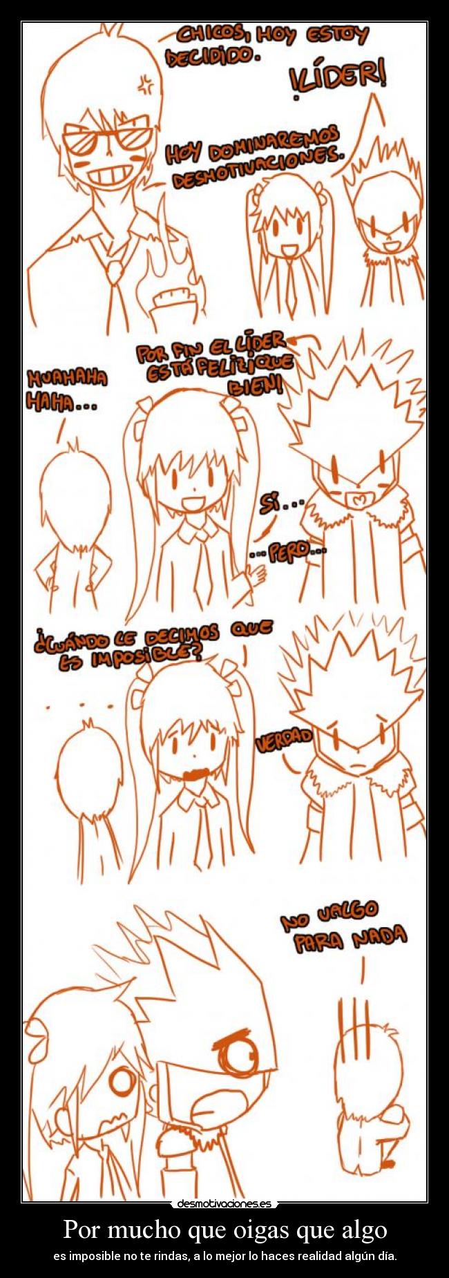 carteles lider por the win desmotivaciones