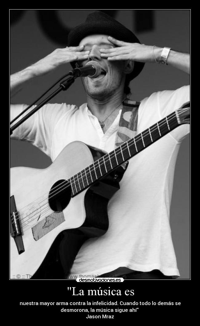 carteles musica musica mrac jason sing dance steal things lvoe four letter word waiting for rocket desmotivaciones