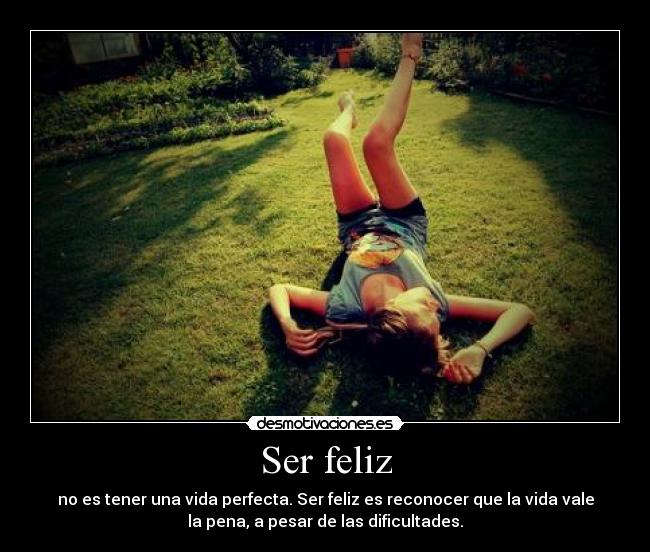Ser feliz - 