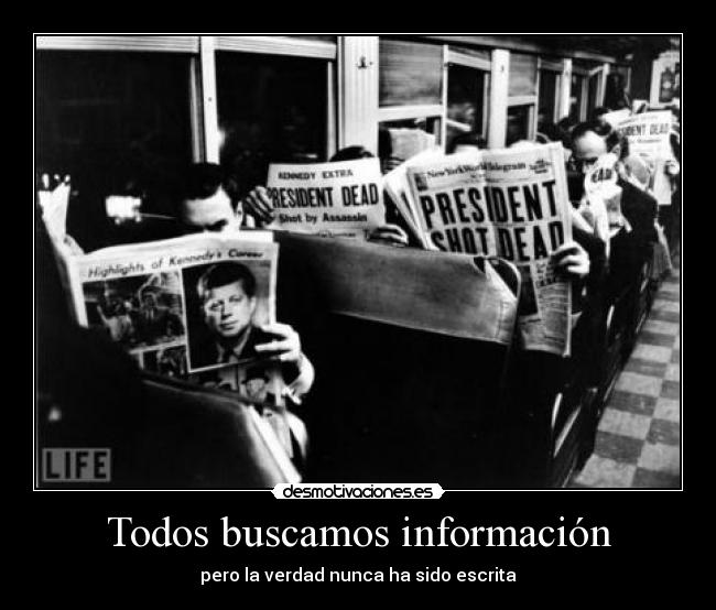 Todos buscamos información -