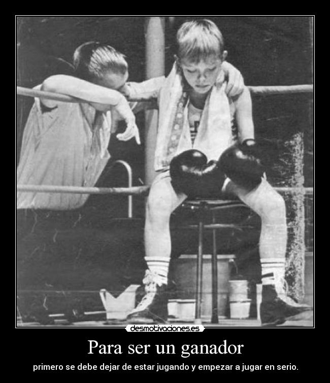 Para ser un ganador - 