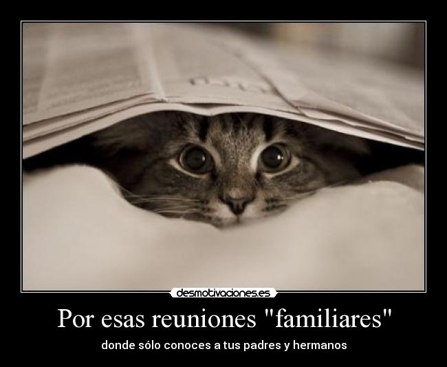 Por esas reuniones familiares - 