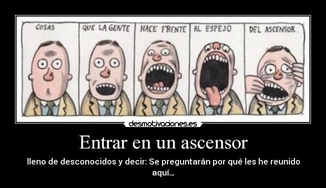 Entrar en un ascensor - 