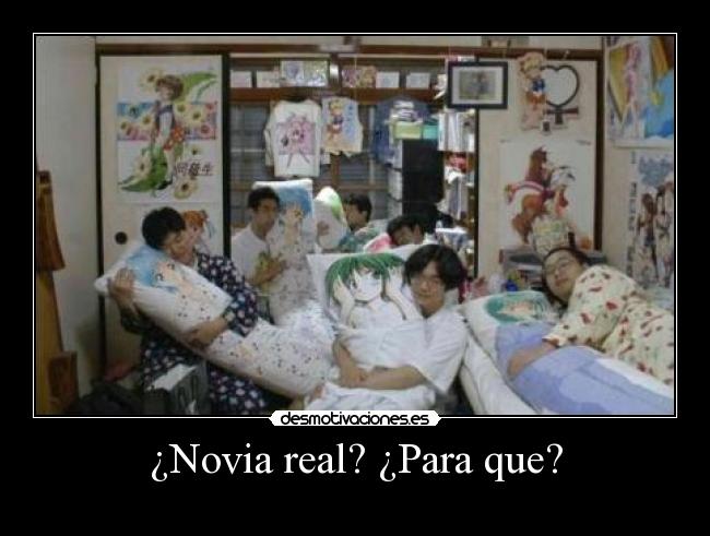¿Novia real? ¿Para que? -