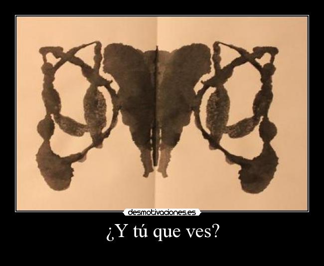 ¿Y tú que ves? -