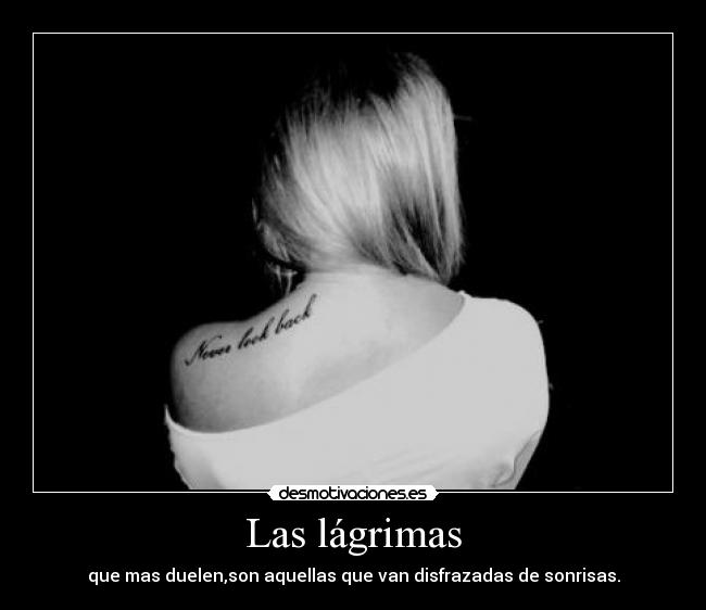 Las lágrimas -