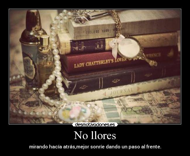 No llores -